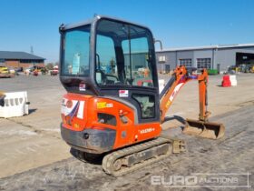 2018 Kubota KX016-4 Mini Excavators For Auction: Leeds, UK – 30th April, 1st, 2nd & 3rd May 25 full