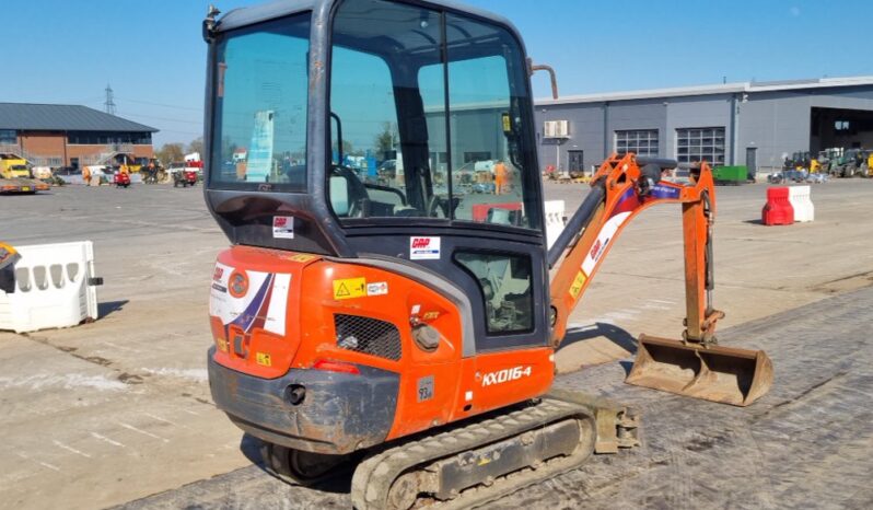2018 Kubota KX016-4 Mini Excavators For Auction: Leeds, UK – 30th April, 1st, 2nd & 3rd May 25 full