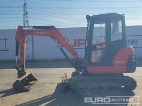 2016 Kubota KX61-3 Mini Excavators For Auction: Leeds, UK – 30th April, 1st, 2nd & 3rd May 25 full