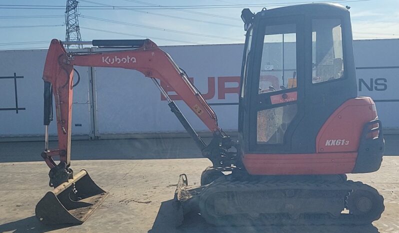 2016 Kubota KX61-3 Mini Excavators For Auction: Leeds, UK – 30th April, 1st, 2nd & 3rd May 25 full