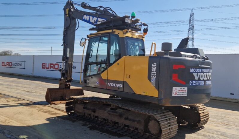 2015 Volvo EC140EL 10 Ton+ Excavators For Auction: Leeds, UK – 30th April, 1st, 2nd & 3rd May 25 full