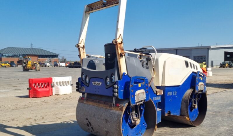 2016 Hamm HD13VV Rollers For Auction: Leeds, UK – 30th April, 1st, 2nd & 3rd May 25 full