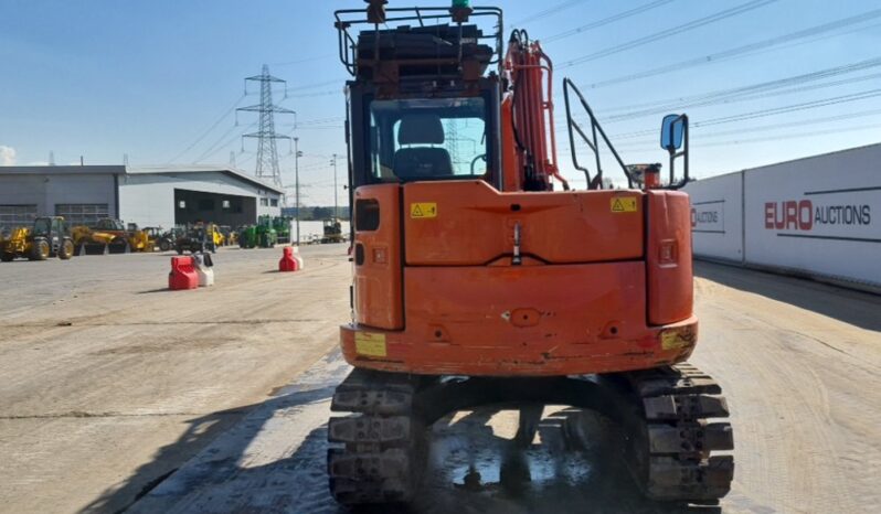 2018 Hitachi ZX85USB-5 6 Ton+ Excavators For Auction: Leeds, UK – 30th April, 1st, 2nd & 3rd May 25 full
