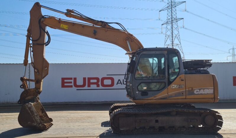 Case CX130 10 Ton+ Excavators For Auction: Leeds, UK – 30th April, 1st, 2nd & 3rd May 25 full