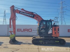 2017 Hitachi ZX135US-6 10 Ton+ Excavators For Auction: Leeds, UK – 30th April, 1st, 2nd & 3rd May 25 full