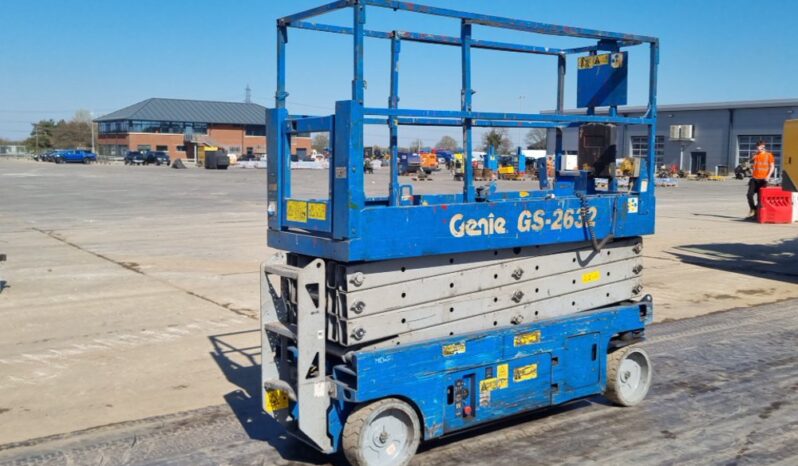 Genie GS2632 Manlifts For Auction: Leeds, UK – 30th April, 1st, 2nd & 3rd May 25 full