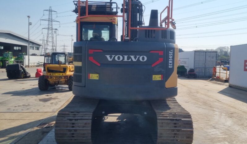 2018 Volvo ECR145EL 10 Ton+ Excavators For Auction: Leeds, UK – 30th April, 1st, 2nd & 3rd May 25 full