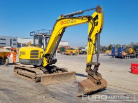 2015 Wacker Neuson 8003 6 Ton+ Excavators For Auction: Leeds, UK – 30th April, 1st, 2nd & 3rd May 25 full