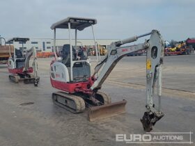 2018 Takeuchi TB216 Mini Excavators For Auction: Leeds, UK – 30th April, 1st, 2nd & 3rd May 25 full