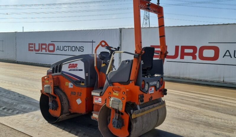 2017 Hamm HD12VV Rollers For Auction: Leeds, UK – 30th April, 1st, 2nd & 3rd May 25 full