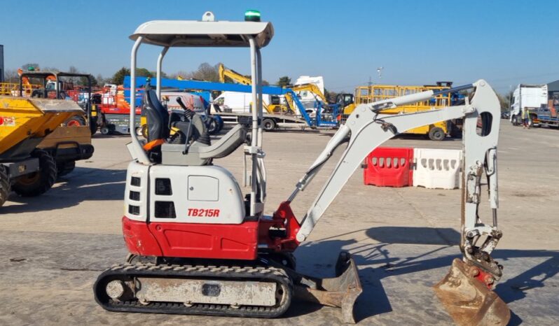 2019 Takeuchi TB215R Mini Excavators For Auction: Leeds, UK – 30th April, 1st, 2nd & 3rd May 25 full