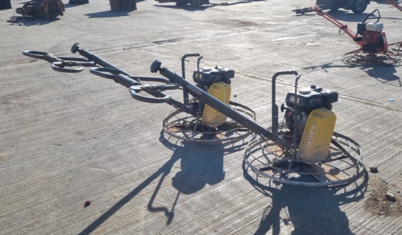 Wacker Neuson Concrete Power Float, Honda Engine (2 of) Asphalt / Concrete Equipment For Auction: Leeds, UK – 30th April, 1st, 2nd & 3rd May 25 full