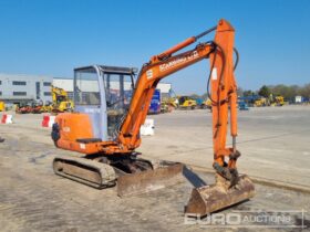 Hitachi EX35-2 Mini Excavators For Auction: Leeds, UK – 30th April, 1st, 2nd & 3rd May 25 full