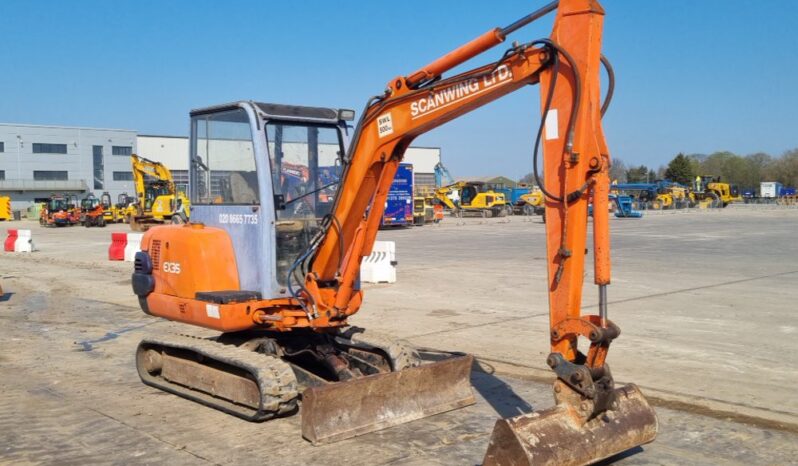 Hitachi EX35-2 Mini Excavators For Auction: Leeds, UK – 30th April, 1st, 2nd & 3rd May 25 full