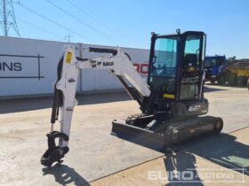 2019 Bobcat E27Z Mini Excavators For Auction: Leeds, UK – 30th April, 1st, 2nd & 3rd May 25