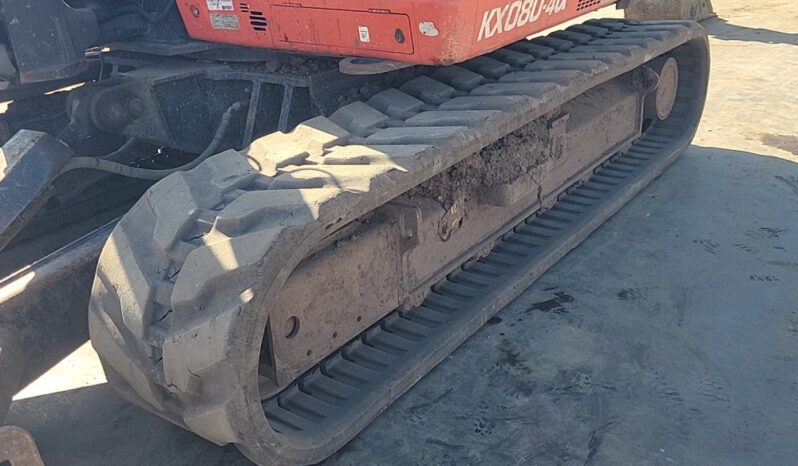 2018 Kubota KX080-4A 6 Ton+ Excavators For Auction: Leeds, UK – 30th April, 1st, 2nd & 3rd May 25 full