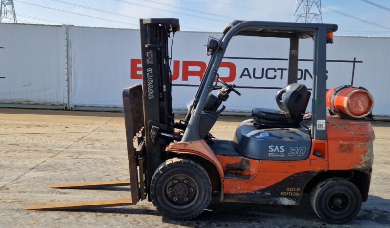 Toyota 02-7FGF30 Forklifts For Auction: Leeds, UK – 30th April, 1st, 2nd & 3rd May 25 full