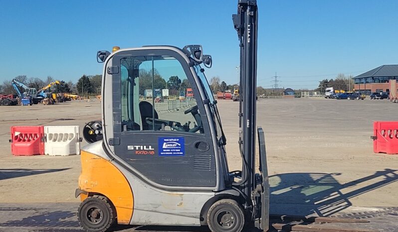 2019 Still RX70-18T Forklifts For Auction: Leeds, UK – 30th April, 1st, 2nd & 3rd May 25 full