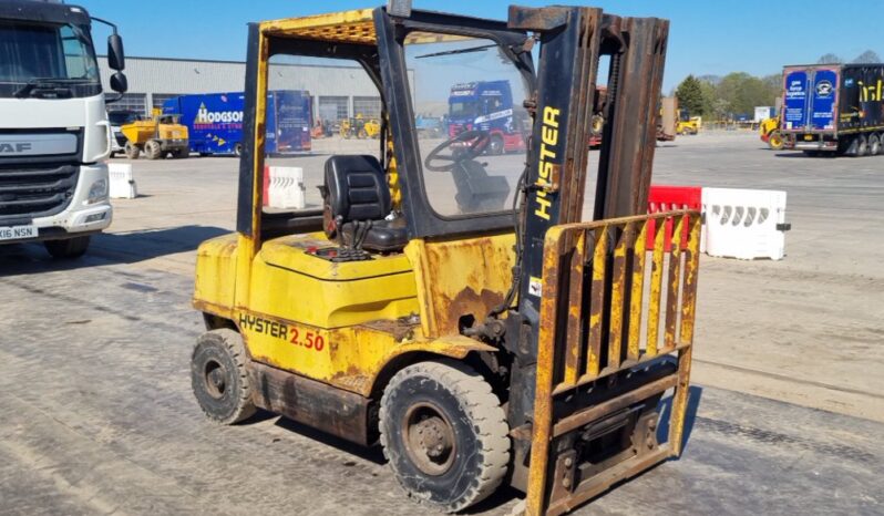 Hyster H2.50XM Forklifts For Auction: Leeds, UK – 30th April, 1st, 2nd & 3rd May 25 full