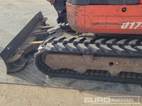 2016 Kubota U17-3A Mini Excavators For Auction: Leeds, UK – 30th April, 1st, 2nd & 3rd May 25 full