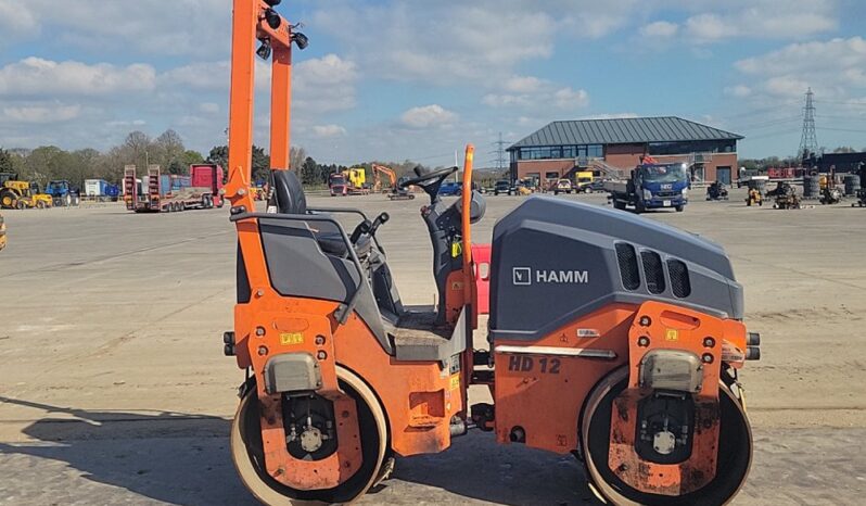 2022 Hamm HD12VV Rollers For Auction: Leeds, UK – 30th April, 1st, 2nd & 3rd May 25 full