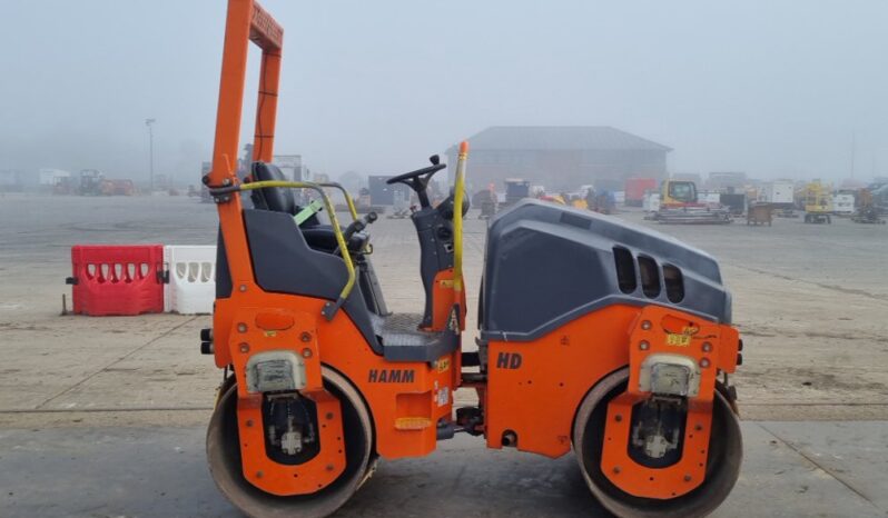 2014 Hamm HD12VV Rollers For Auction: Leeds, UK – 30th April, 1st, 2nd & 3rd May 25 full
