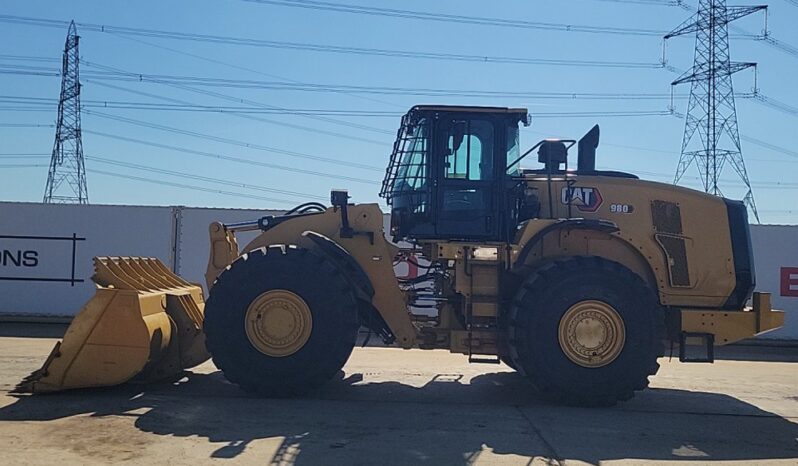 2020 CAT 980L Wheeled Loaders For Auction: Leeds, UK – 30th April, 1st, 2nd & 3rd May 25 full