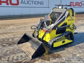Unused 2025 Machpro MPS330 Skidsteer Loaders For Auction: Leeds, UK – 30th April, 1st, 2nd & 3rd May 25