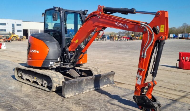 2023 Kubota U50-5 Mini Excavators For Auction: Leeds, UK – 30th April, 1st, 2nd & 3rd May 25 full