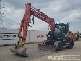 2018 Hitachi ZX145W-6 Wheeled Excavators For Auction: Leeds, UK – 30th April, 1st, 2nd & 3rd May 25