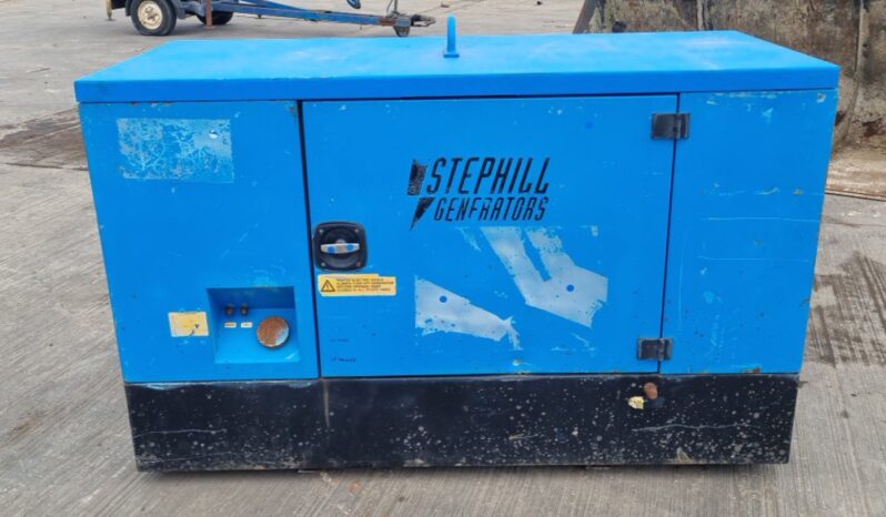 Stephill 26kVA Generator, Yanmar Engine Generators For Auction: Leeds, UK – 30th April, 1st, 2nd & 3rd May 25 full