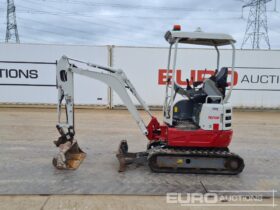 2019 Takeuchi TB215R Mini Excavators For Auction: Leeds, UK – 30th April, 1st, 2nd & 3rd May 25 full