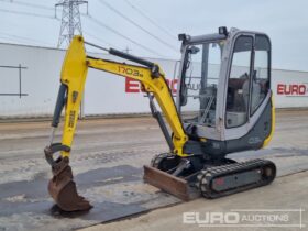 Wacker Neuson 1703RD Mini Excavators For Auction: Leeds, UK – 30th April, 1st, 2nd & 3rd May 25