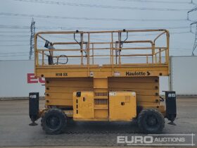 2012 Haulotte H18SXNT Manlifts For Auction: Leeds, UK – 30th April, 1st, 2nd & 3rd May 25 full