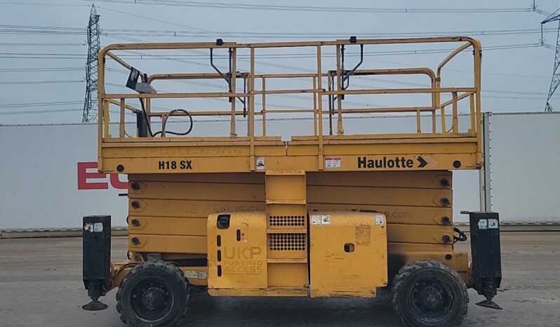 2012 Haulotte H18SXNT Manlifts For Auction: Leeds, UK – 30th April, 1st, 2nd & 3rd May 25 full