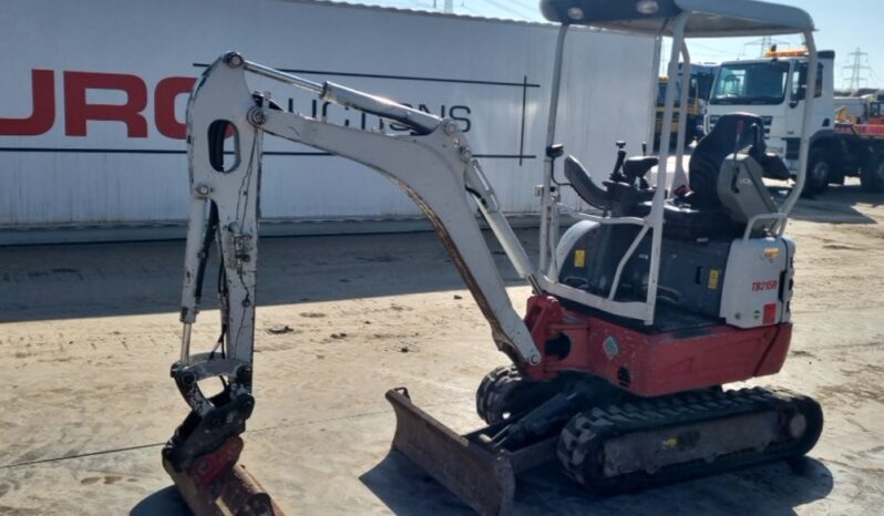 2019 Takeuchi TB215R Mini Excavators For Auction: Leeds, UK – 30th April, 1st, 2nd & 3rd May 25
