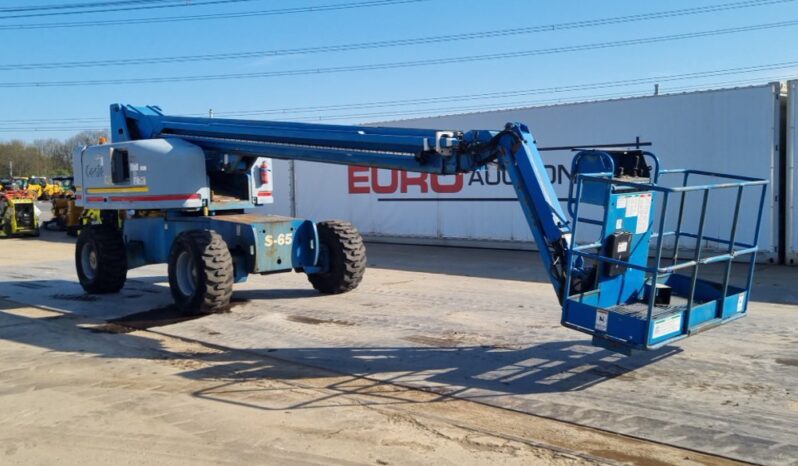 Genie S65 Manlifts For Auction: Leeds, UK – 30th April, 1st, 2nd & 3rd May 25 full