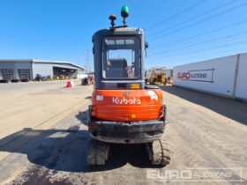 2016 Kubota KX61-3 Mini Excavators For Auction: Leeds, UK – 30th April, 1st, 2nd & 3rd May 25 full