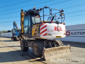 2021 JCB JS145W+ Wheeled Excavators For Auction: Leeds, UK – 30th April, 1st, 2nd & 3rd May 25 full