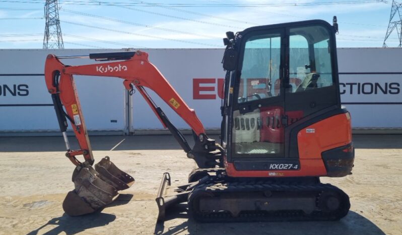 2018 Kubota KX027-4 Mini Excavators For Auction: Leeds, UK – 30th April, 1st, 2nd & 3rd May 25 full