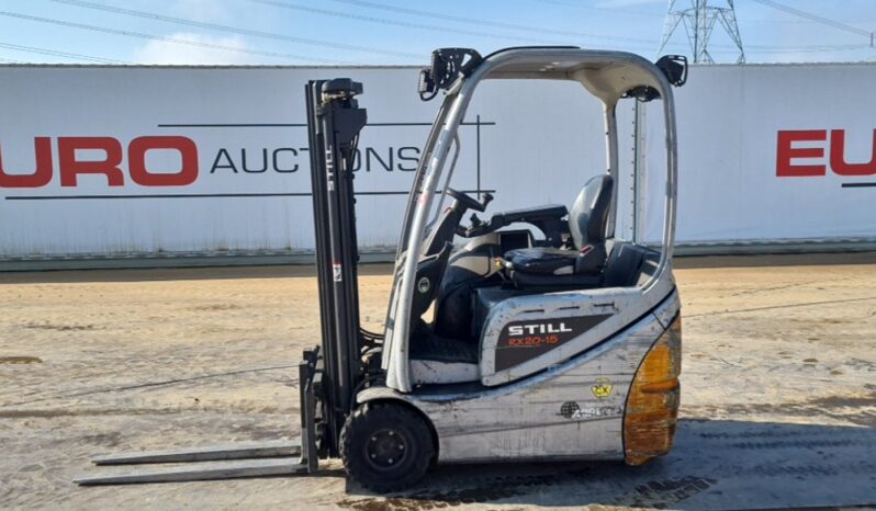 2017 Still RX20-15 Forklifts For Auction: Leeds, UK – 30th April, 1st, 2nd & 3rd May 25 full