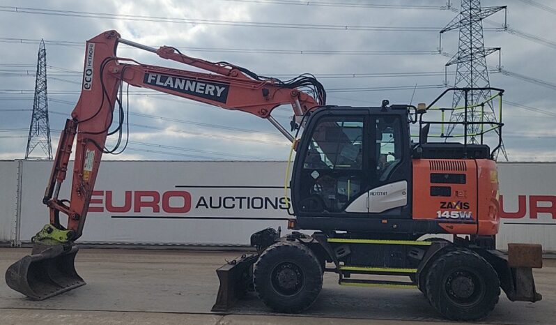 2018 Hitachi ZX145W-6 Wheeled Excavators For Auction: Leeds, UK – 30th April, 1st, 2nd & 3rd May 25 full