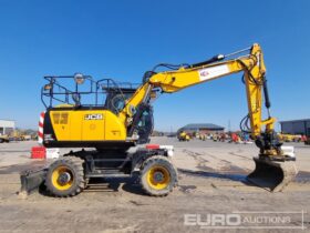 2021 JCB JS145W+ Wheeled Excavators For Auction: Leeds, UK – 30th April, 1st, 2nd & 3rd May 25 full
