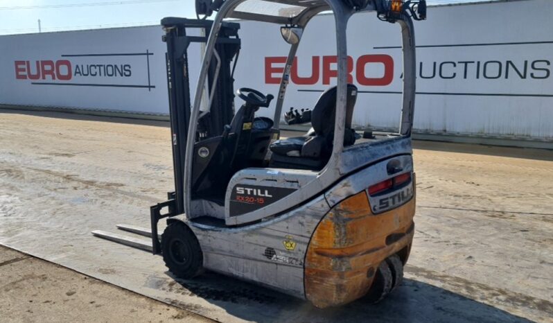 2017 Still RX20-15 Forklifts For Auction: Leeds, UK – 30th April, 1st, 2nd & 3rd May 25 full