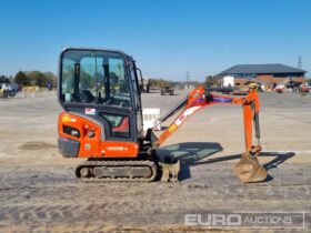2018 Kubota KX016-4 Mini Excavators For Auction: Leeds, UK – 30th April, 1st, 2nd & 3rd May 25 full