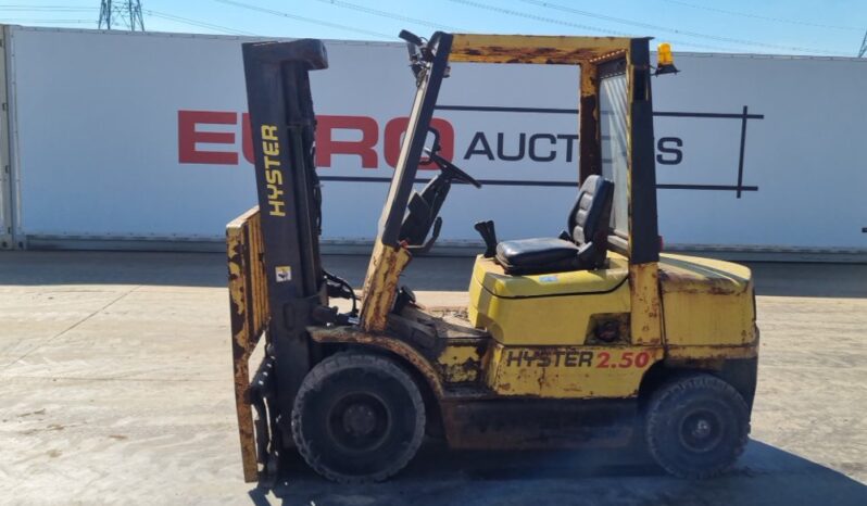 Hyster H2.50XM Forklifts For Auction: Leeds, UK – 30th April, 1st, 2nd & 3rd May 25 full