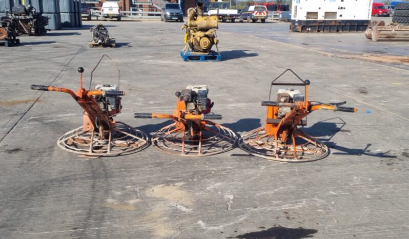 Mta Concrete Power Float, Honda Engine (3 of) Asphalt / Concrete Equipment For Auction: Leeds, UK – 30th April, 1st, 2nd & 3rd May 25 full