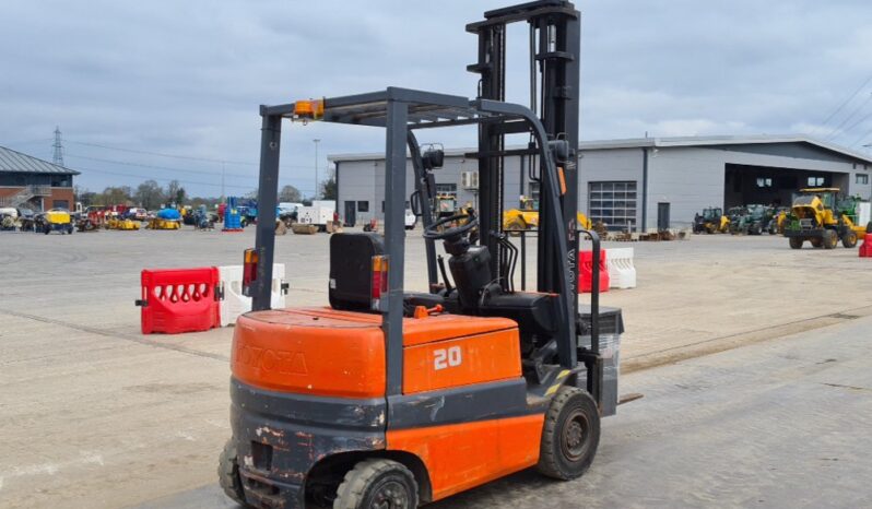 Toyota FBMF20 Forklifts For Auction: Leeds, UK – 30th April, 1st, 2nd & 3rd May 25 full