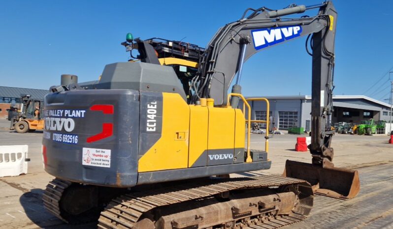 2015 Volvo EC140EL 10 Ton+ Excavators For Auction: Leeds, UK – 30th April, 1st, 2nd & 3rd May 25 full