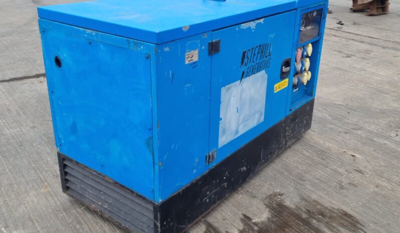 Stephill 26kVA Generator, Yanmar Engine Generators For Auction: Leeds, UK – 30th April, 1st, 2nd & 3rd May 25 full